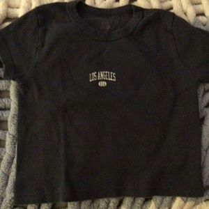 *Rare* Brandy Melville los Angeles baby tee